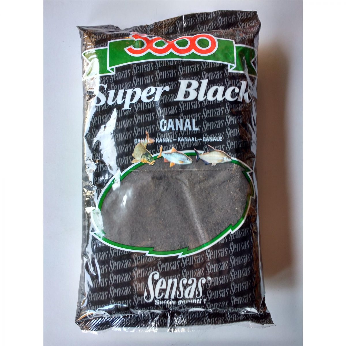 Sensas Zanęta 3000 Super Black Canal 1kg